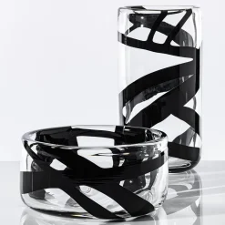 Vaso di vetro alto Cilindro