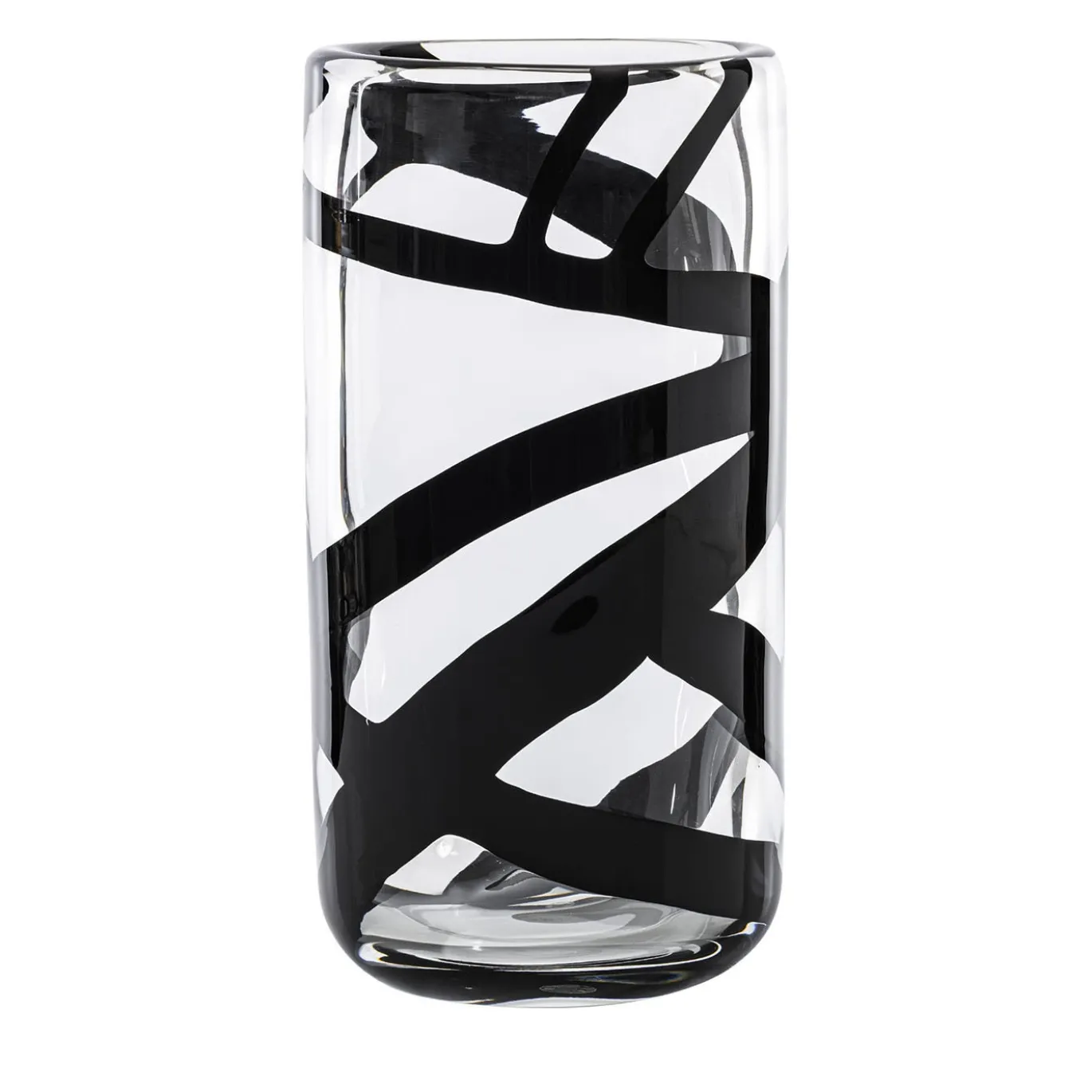 Vaso di vetro alto Cilindro