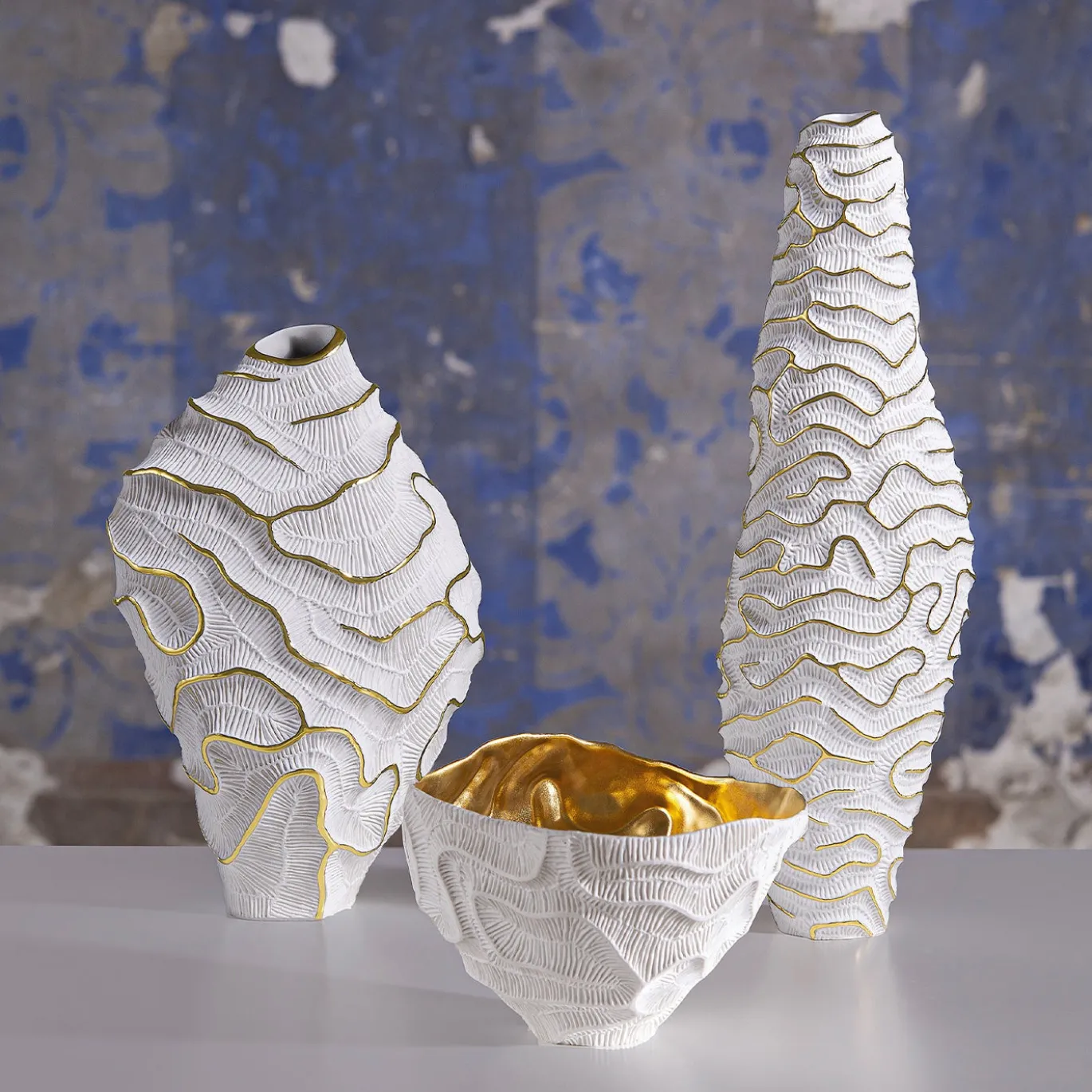 Vaso d'oro Stony