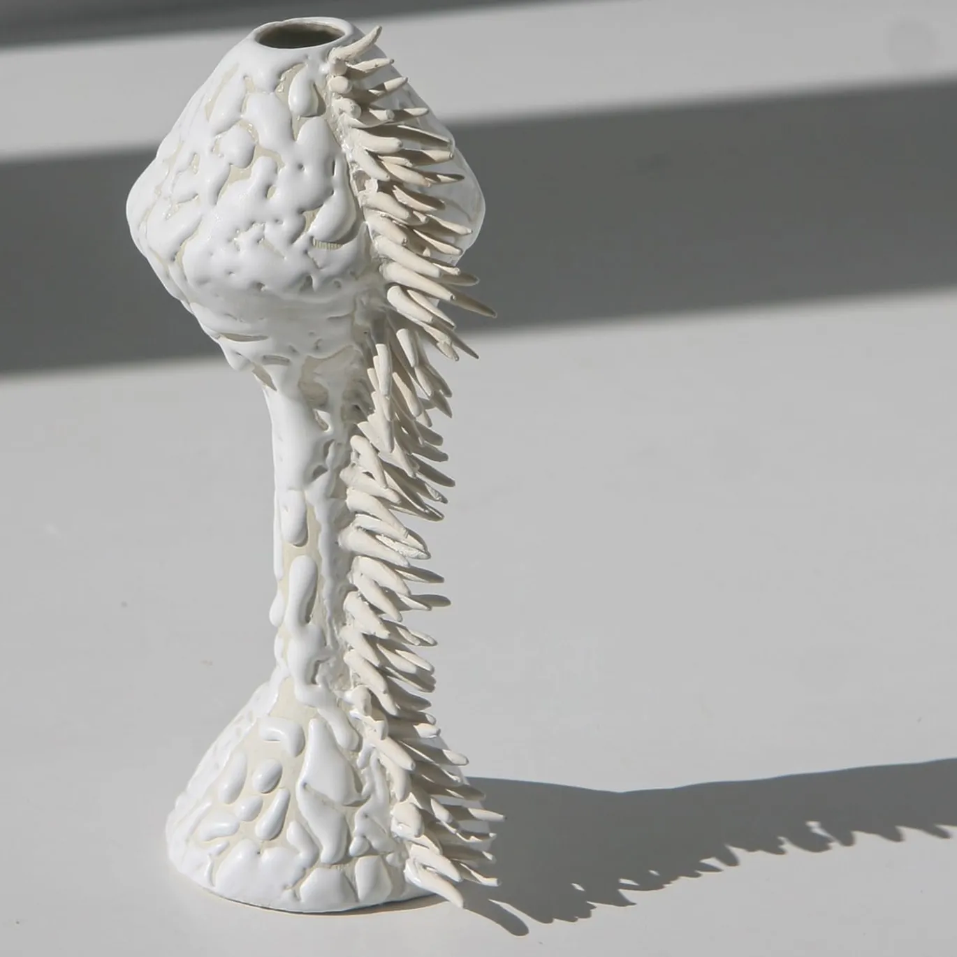 Vaso Draghetto Bianco