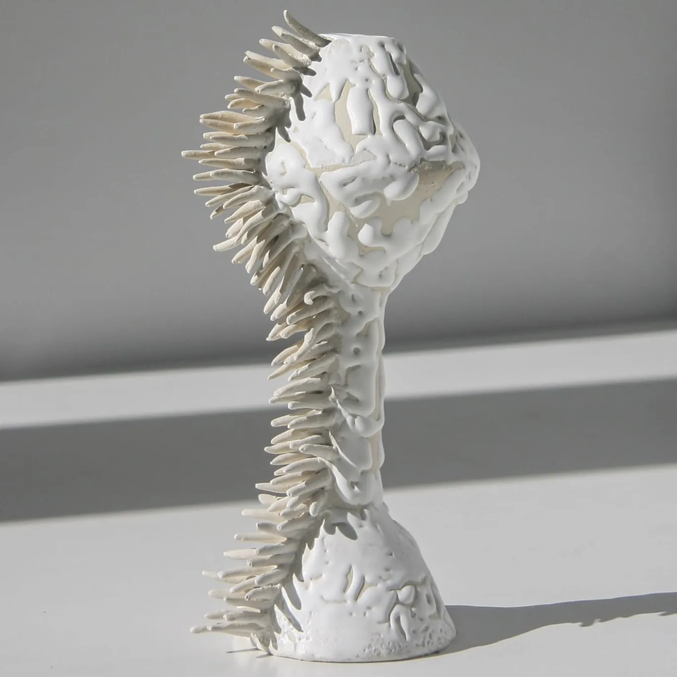 Vaso Draghetto Bianco