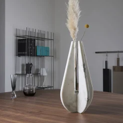 Vaso Drop White Carrara #5 di Alessandra Grasso