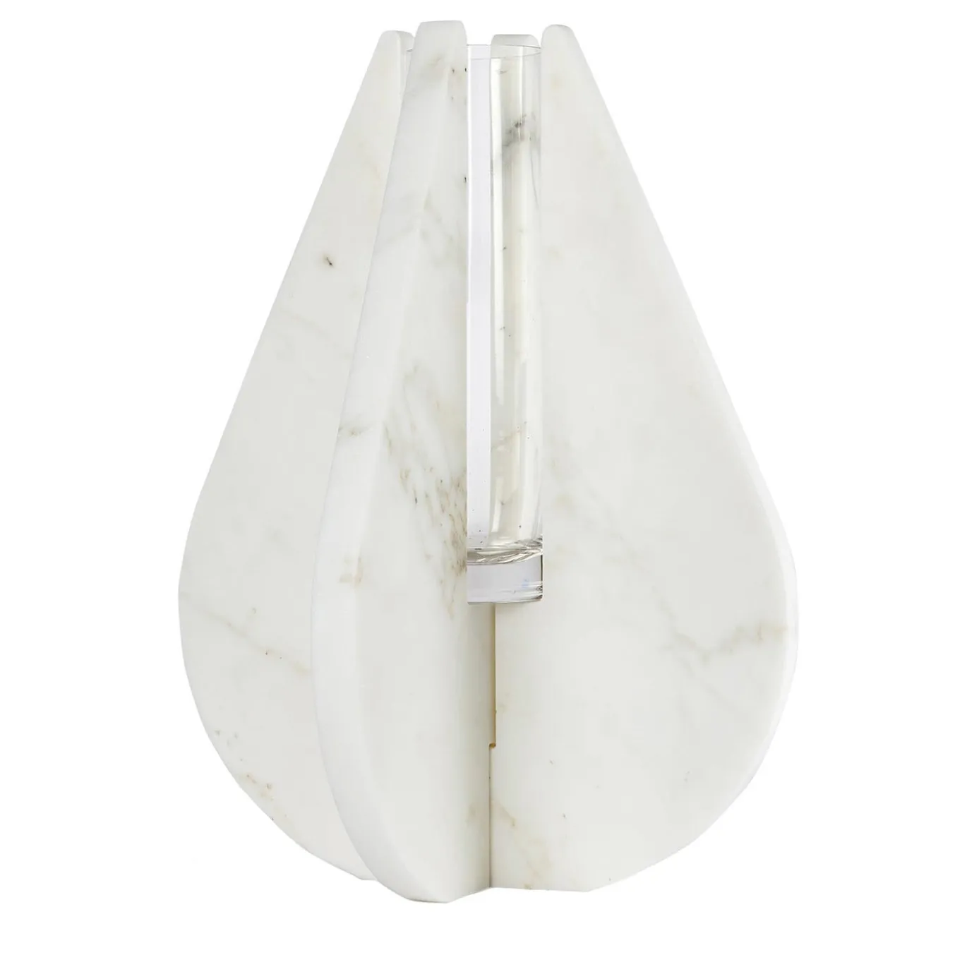 Vaso Drop White Carrara #3 di Alessandra Grasso