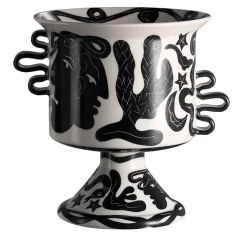 Vaso Ekahau bianco e nero di Jean-Christophe Clair