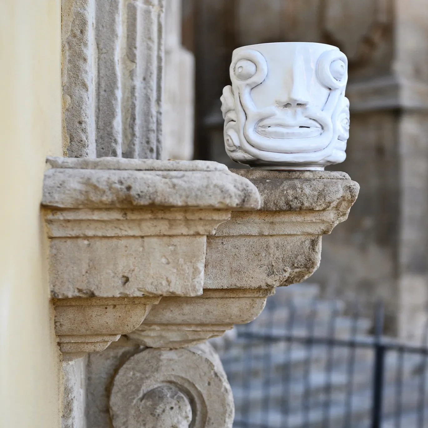 Vaso Eye Bianco