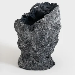 Vaso Far Deep Void S2N2 grigio in calcestruzzo