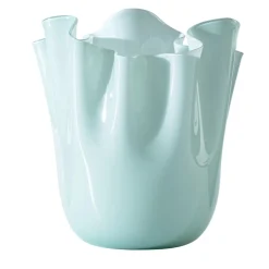 Vaso Fazzoletto River Green di Paolo Venini e Fulvio Bianconi