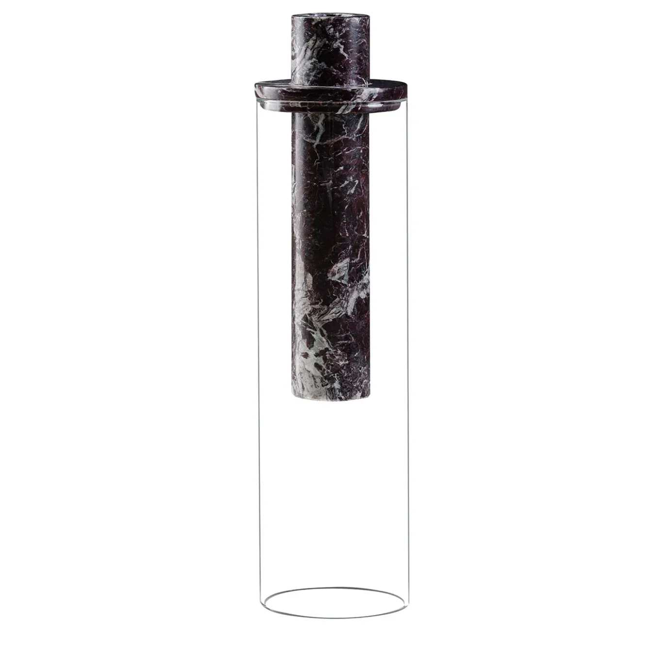 Vaso Floa Small Rosso Levanto di Maurizio Bergo