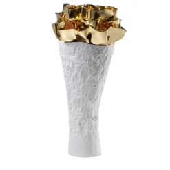 Vaso Flora con alghe d'oro