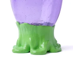 Vaso Flower grande in resina multicolore di Gaetano Pesce