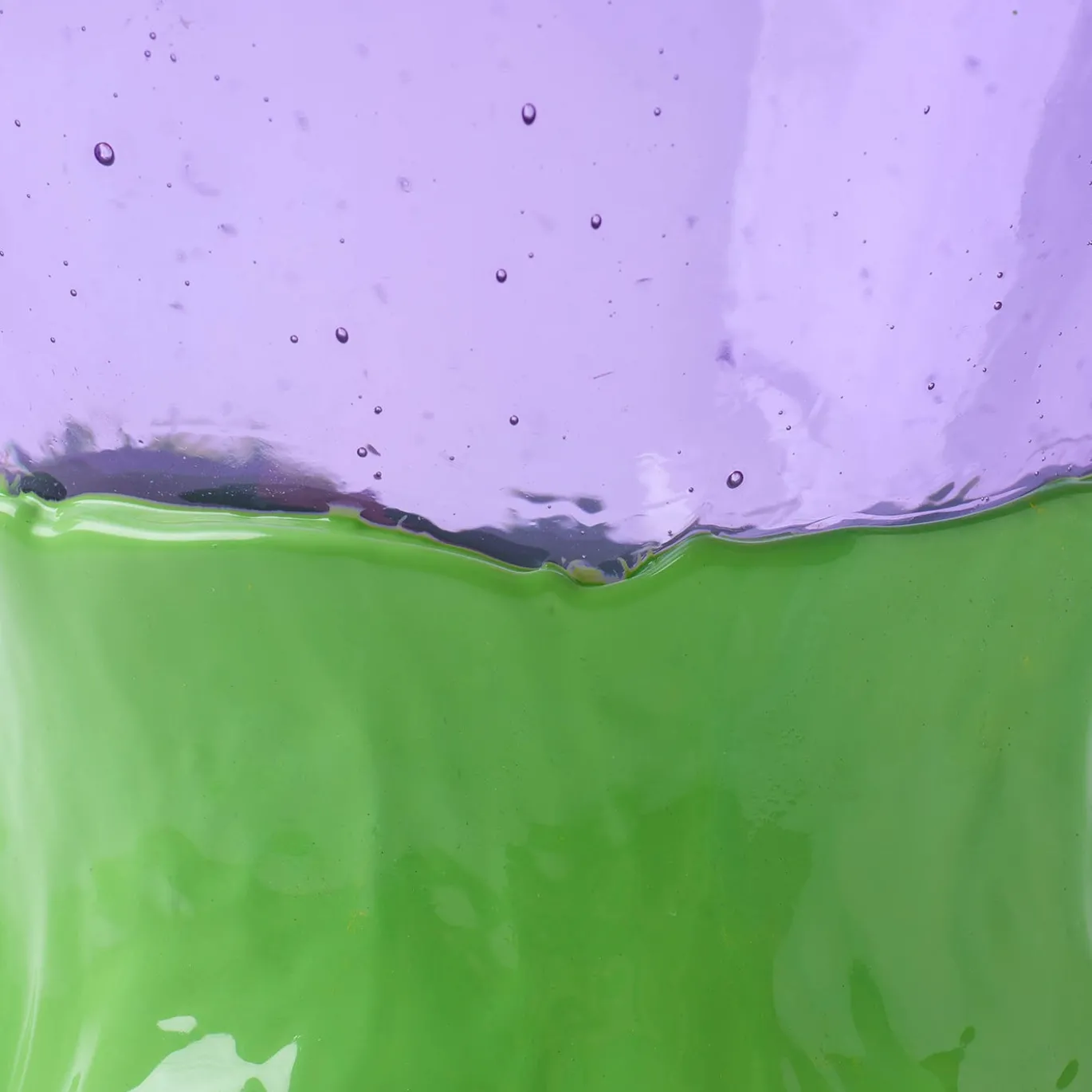 Vaso Flower grande in resina multicolore di Gaetano Pesce