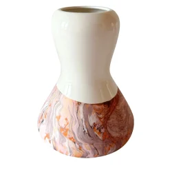 Vaso Fluid red marble