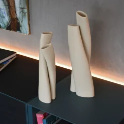 Vaso For Two #2 in Ceramica Bianca