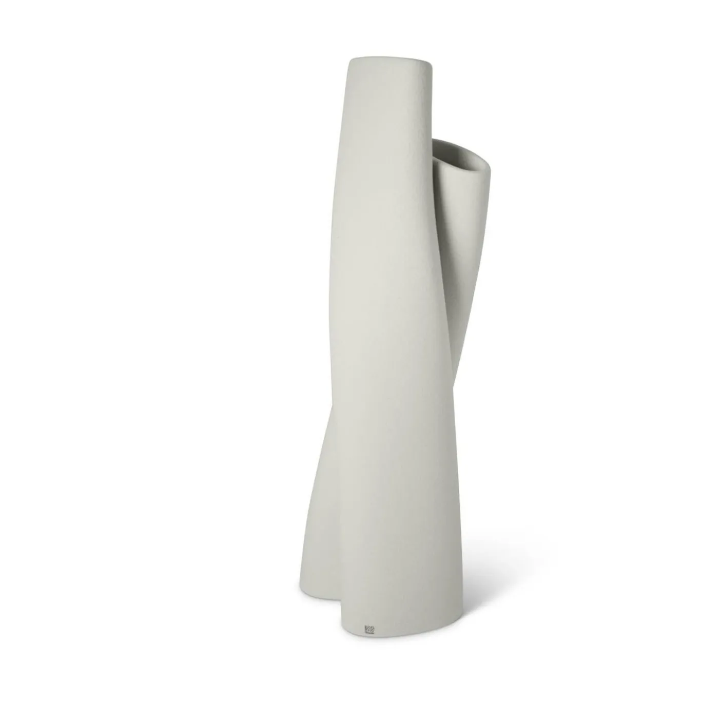 Vaso For Two #4 in Ceramica Grigia