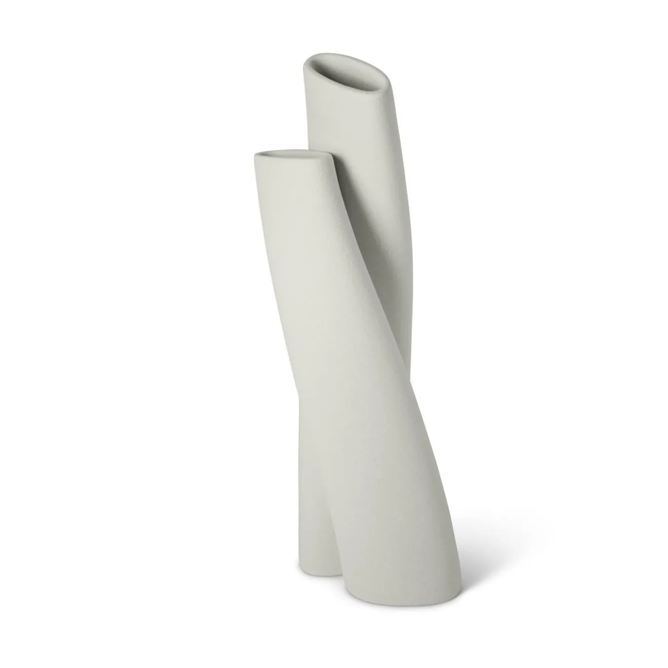 Vaso For Two #4 in Ceramica Grigia