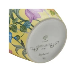 Vaso giallo alto Iris Garden
