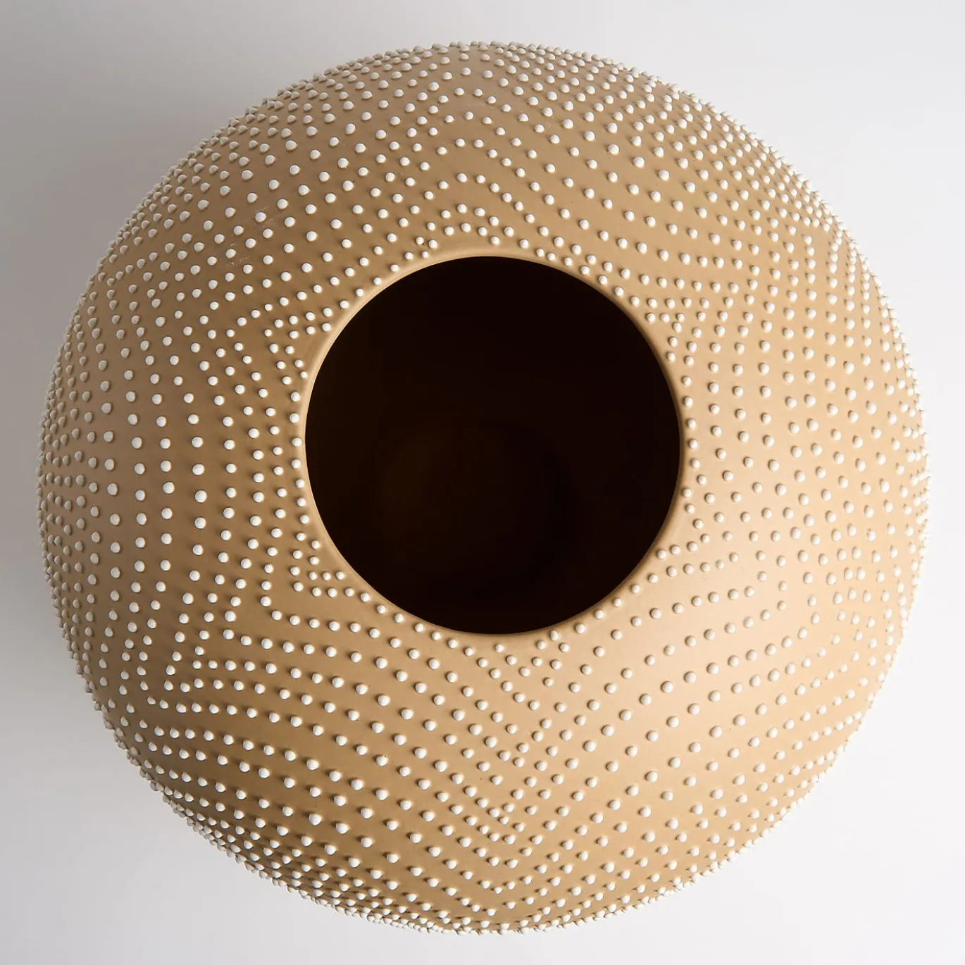Vaso giallo Arkadia di Stefania Vasques