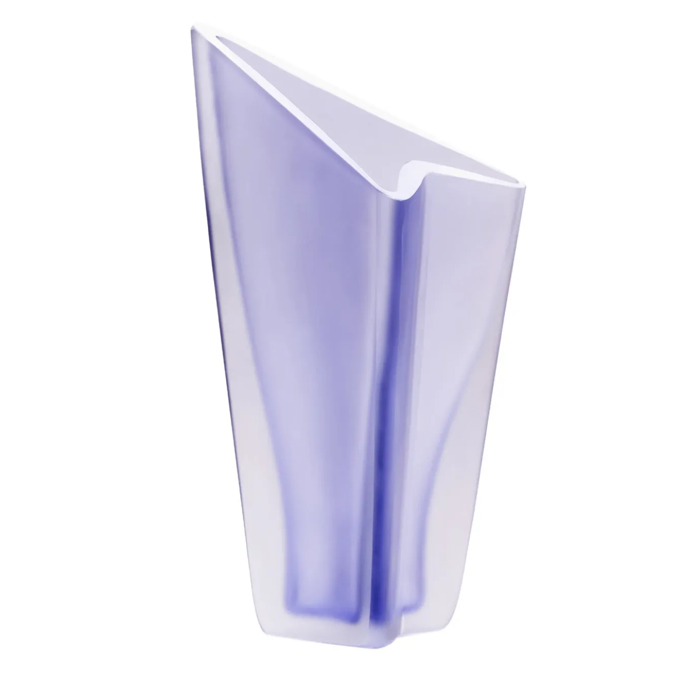 Vaso grande Freccia Violet di Alessandro Mendini