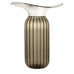 Vaso grande in vetro bronzo Tosca