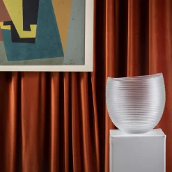 Vaso grande Linae in cristallo di Federico Peri