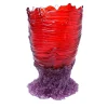 Vaso Grande Spaghetti Rosso e Viola di Gaetano Pesce