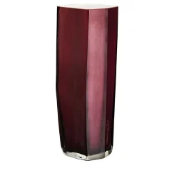Vaso grande Torre Plum di Carlo Moretti