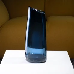 Vaso grande Trapezio - Blu profondo