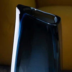 Vaso grande Trapezio - Blu profondo
