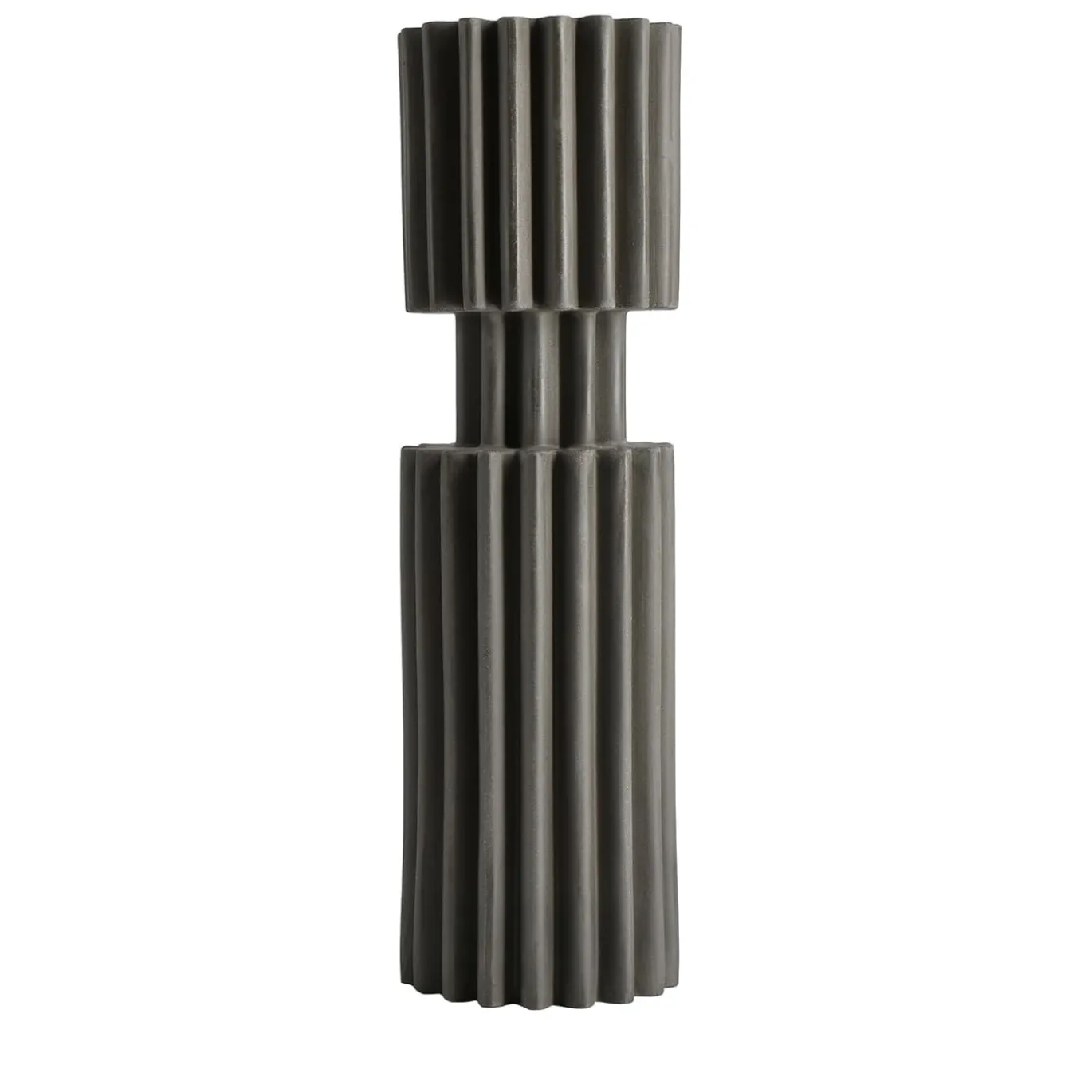 Vaso Grigio Clessidra