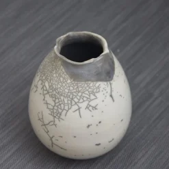 Vaso grigio Impermanenza