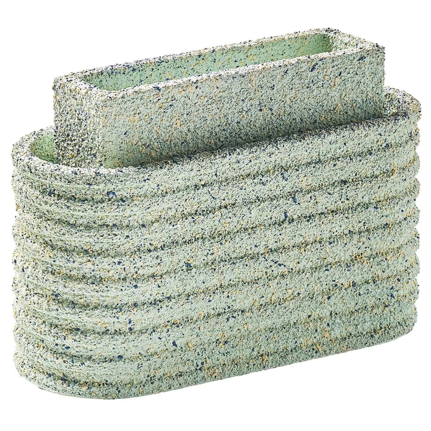 Vaso Guglie verde chiaro di Patricia Urquiola