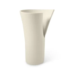 Vaso Helix Piccolo in Ceramica Beige