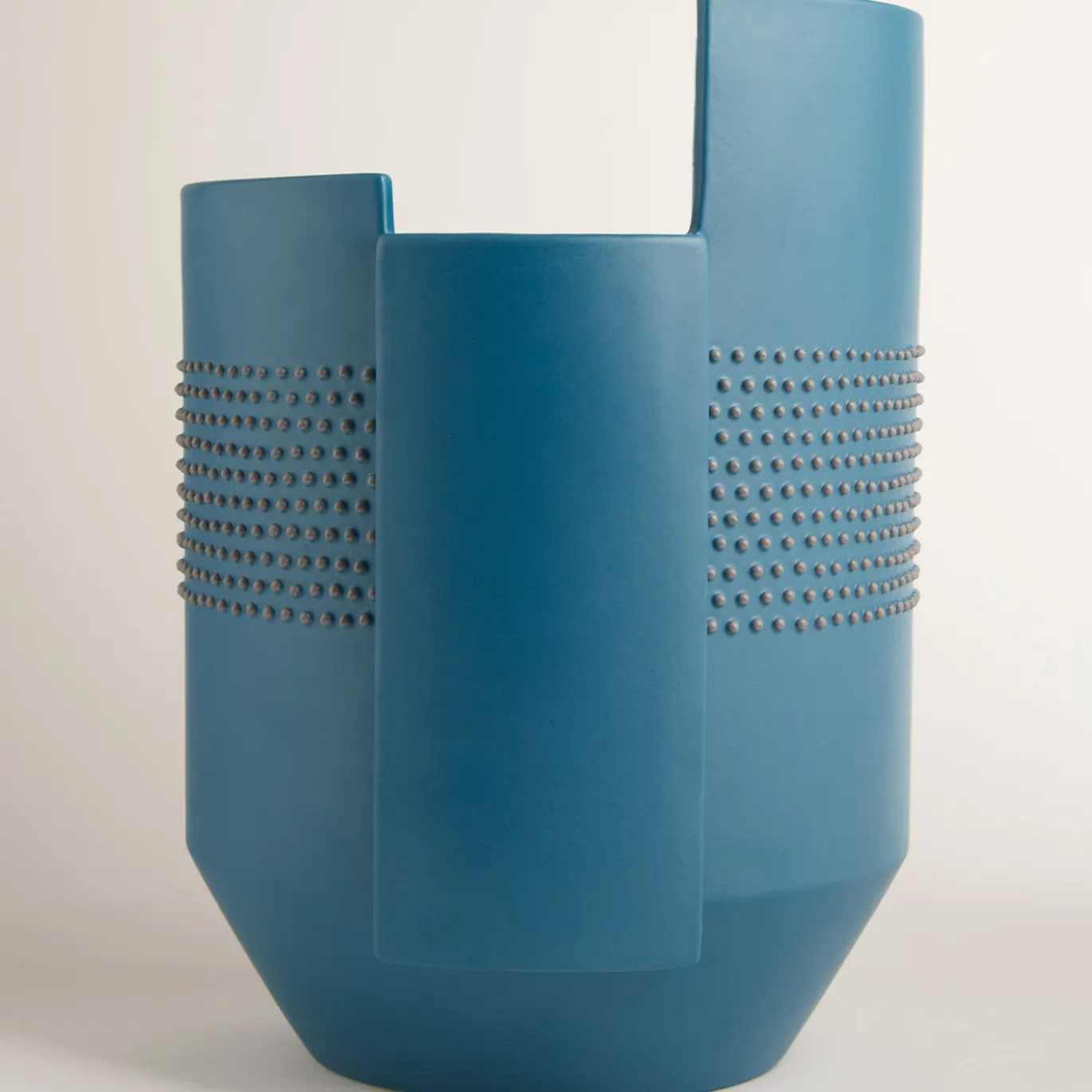 Vaso Hugo Petrol Blue di Simona Cardinetti