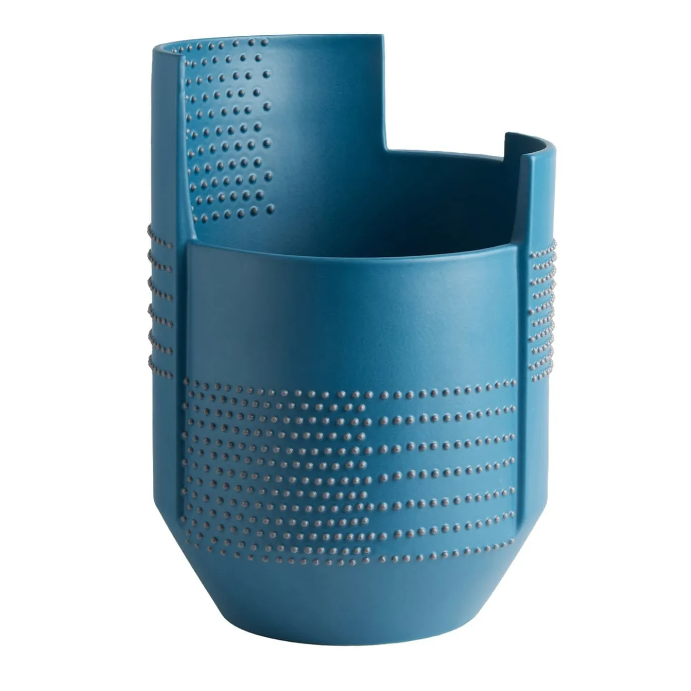Vaso Hugo Petrol Blue di Simona Cardinetti