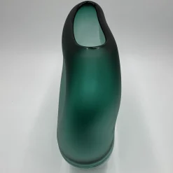Vaso Incalmo in vetro verde smeraldo