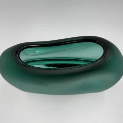 Vaso Incalmo in vetro verde smeraldo