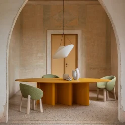 Vaso in ceramica bianca Anemone