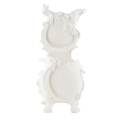 Vaso in ceramica bianca Futura 17 di Paola Navone