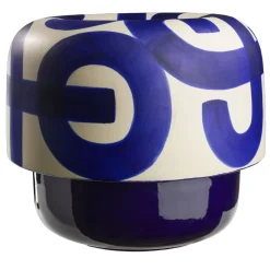 Vaso in Ceramica Blu Oceano Piccolo di Jean-Christophe Clair