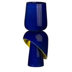 Vaso in Ceramica Blu Toulipa di Luca Binaglia