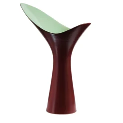 Vaso in Ceramica Bordeaux Kàlla di Luca Binaglia