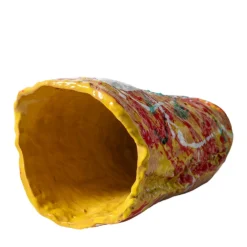 Vaso in ceramica policroma Attimo Di Sana Follia