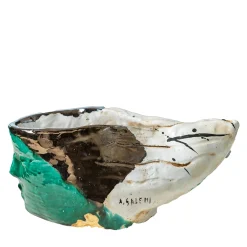 Vaso in ceramica policroma La Forza Del Vento