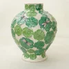 Vaso In Ceramica Policroma Libellule