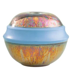 Vaso in Ceramica Policromatico Riflesso Cielo