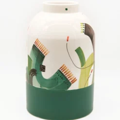 Vaso in Ceramica Roller Policromo Orizon
