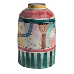 Vaso in Ceramica Roller Policromo Aegean