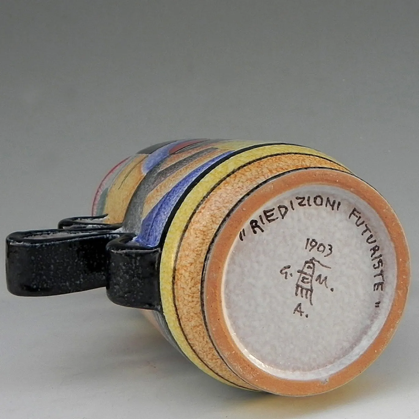Vaso in ceramica Snello Futurista