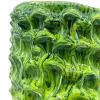 Vaso in Ceramica Tubino Serie Onda Verde Lime Punch e Smeraldo