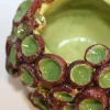 Vaso in ceramica verde Melia